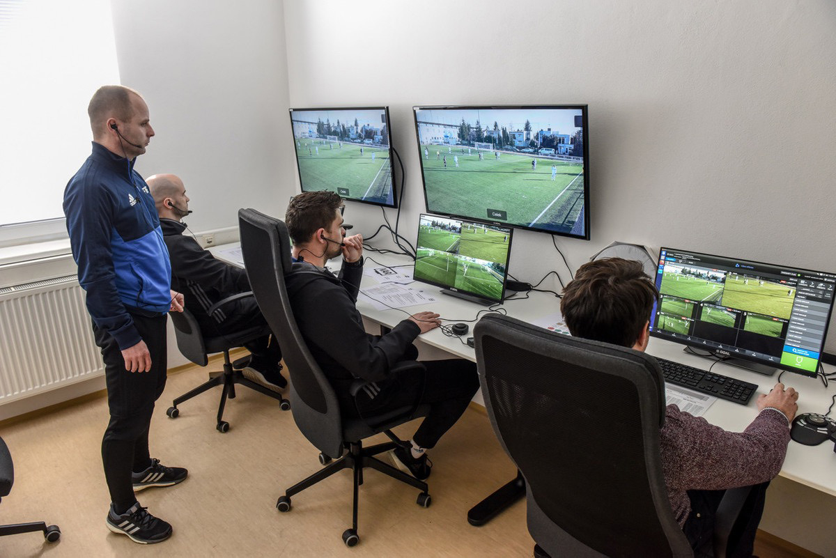 Qualification of Video Referees in the Training Center in Senec, Slovakia