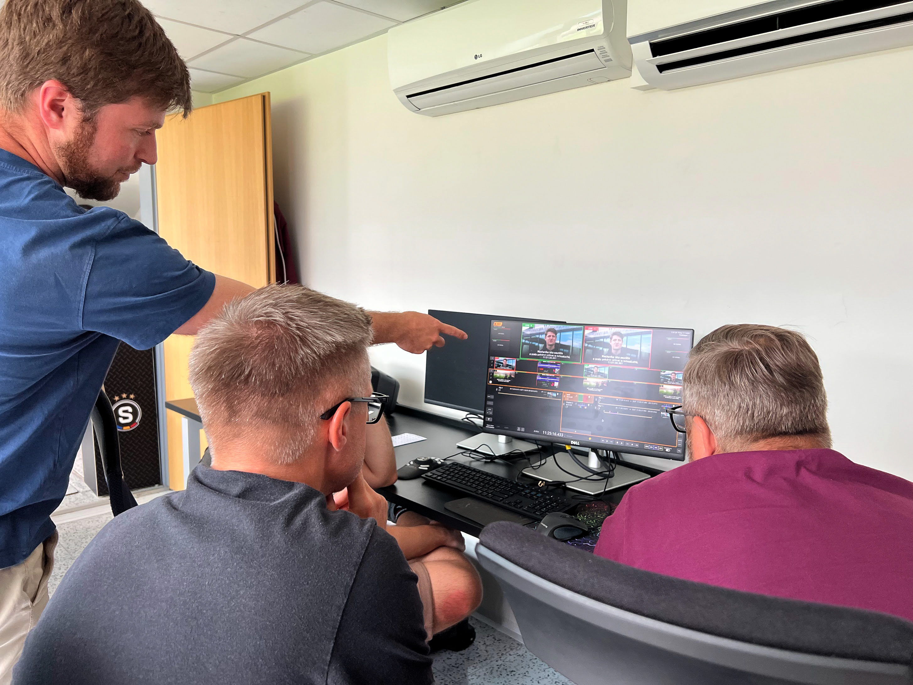 New GS Replay Software at AC Sparta Praha