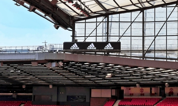 LED scoreboards Old Trafford