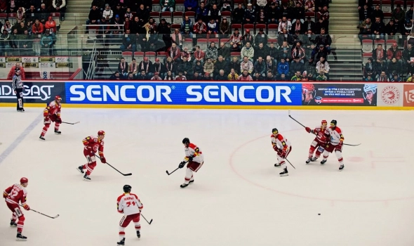 LED Dasherboards shock-resistant at Werk Arena 