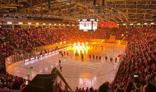 Elevating the fan atmosphere in indoor arenas