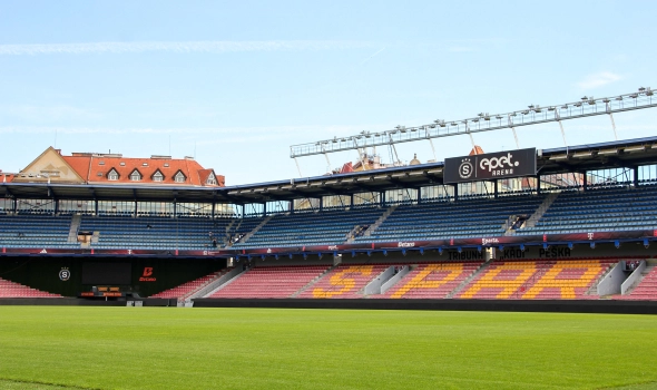 LED Screens System at AC Sparta Praha Arena